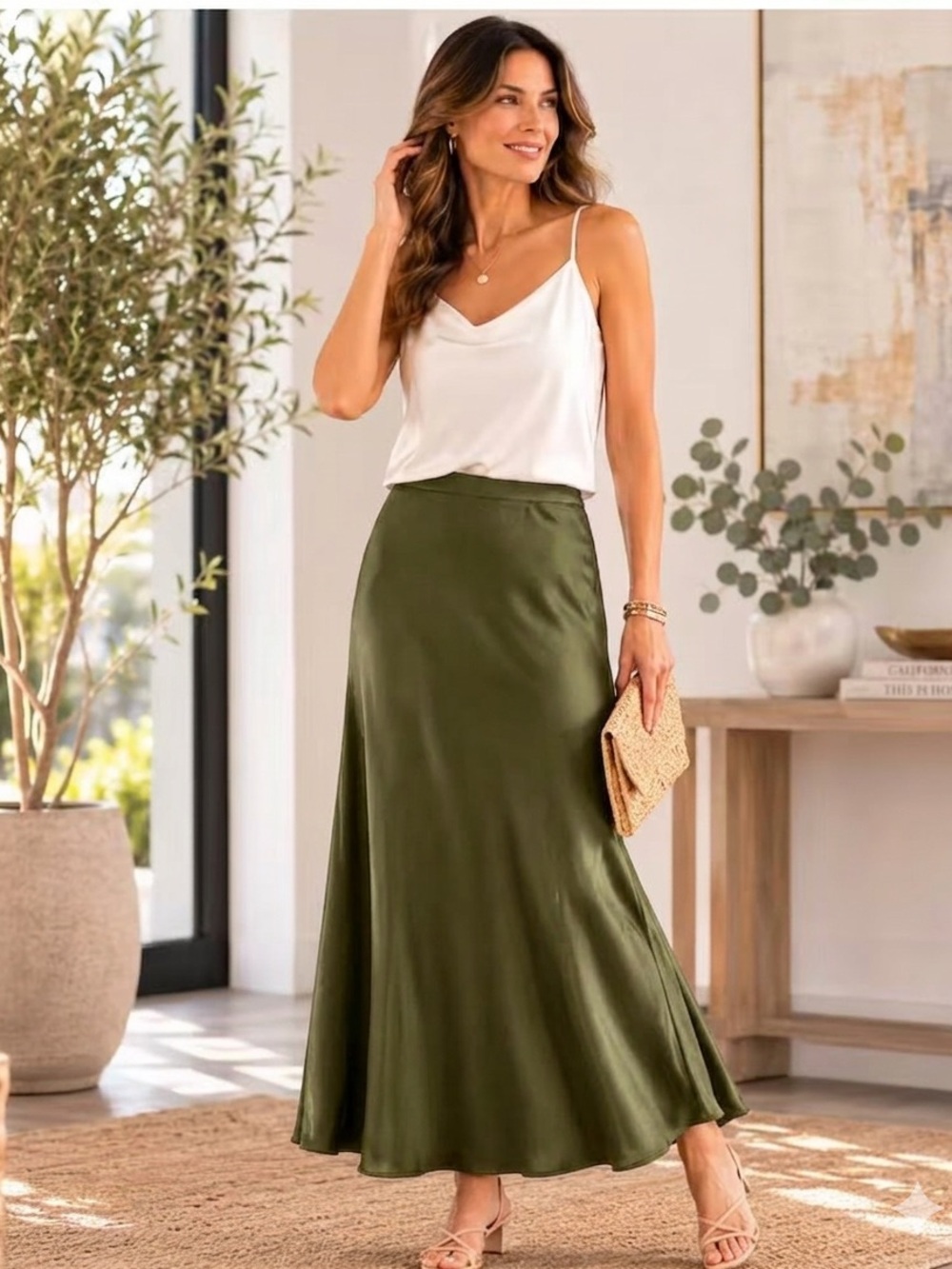 46. Vince Camuto Enchanted Maxi Skirt NWT